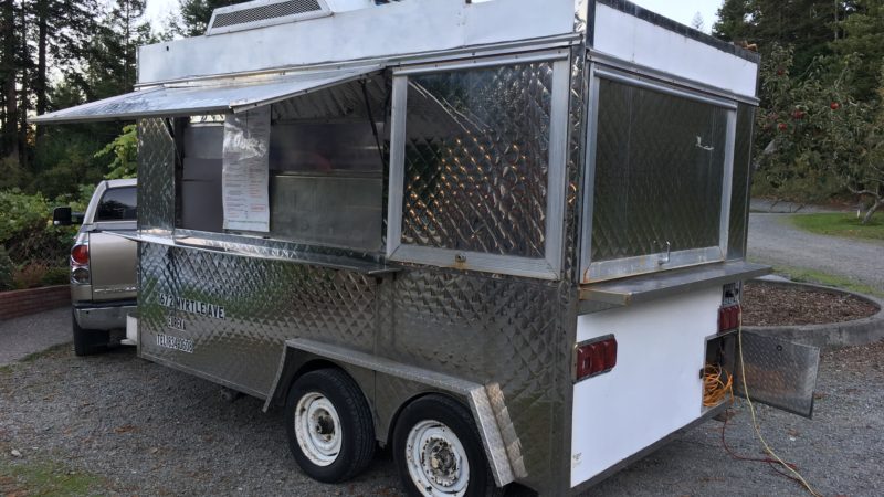 Taco truck at Mitchell Grove wedding