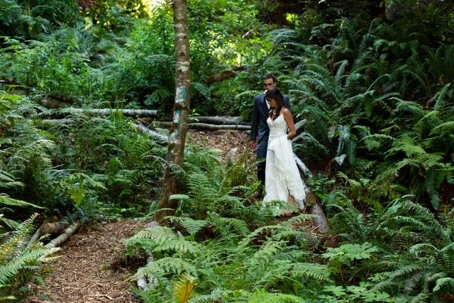Couple Eloping in Forest